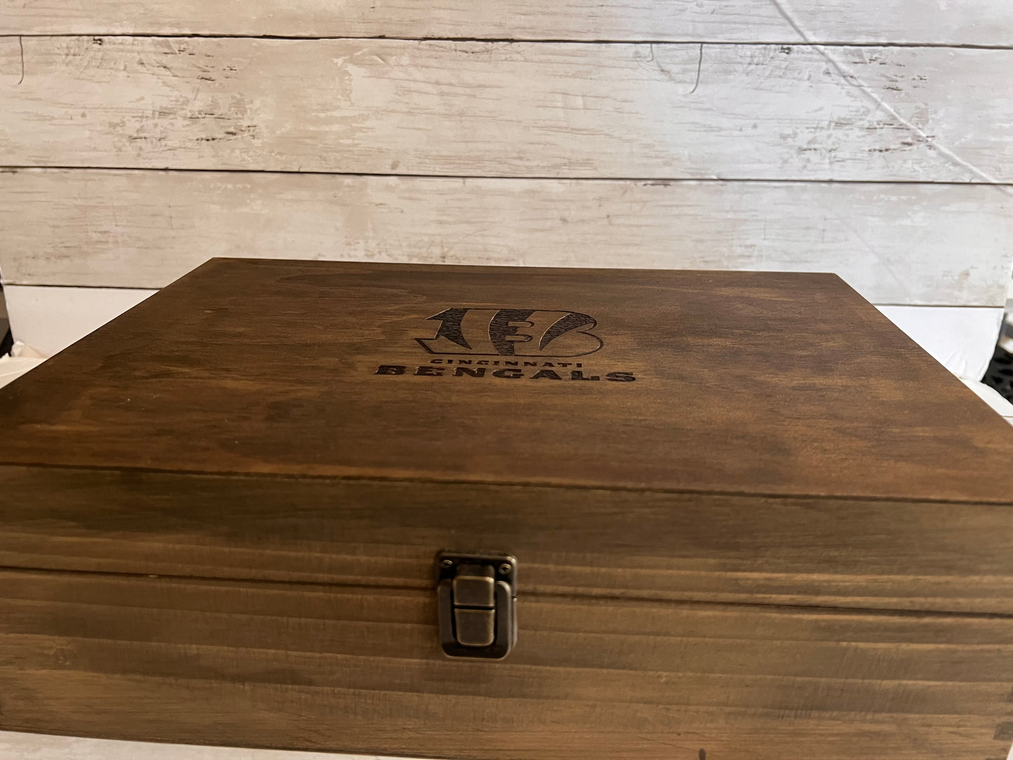Custom Wood Boxed Decanter Set
