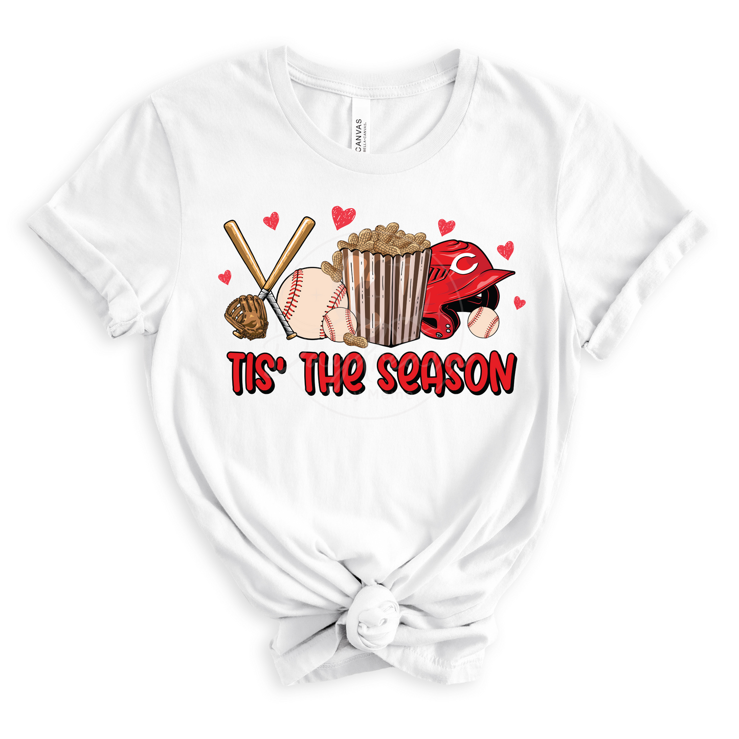 Reds Season Popcorn T-Shirt