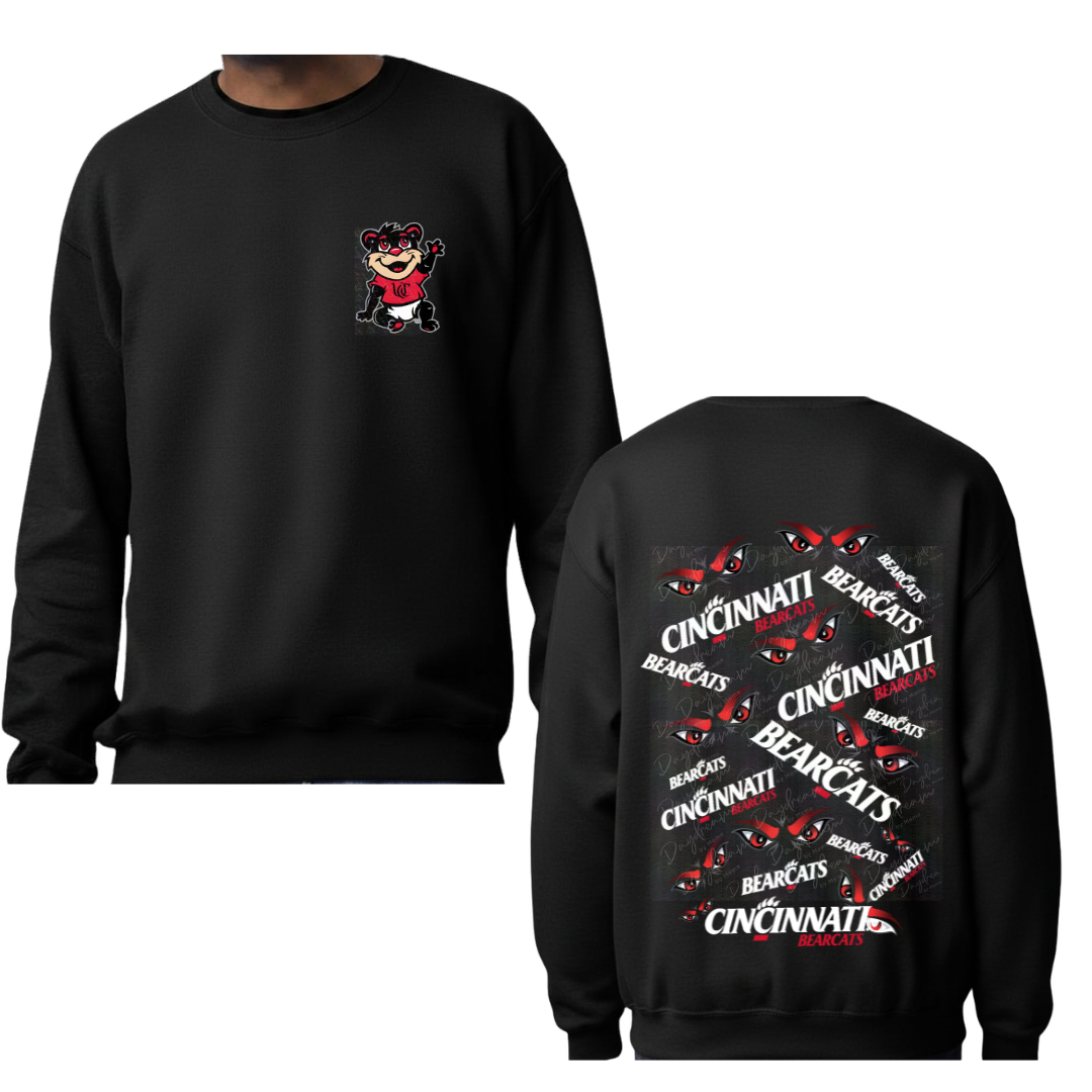 UC Bearcats Mother Baby Crewneck