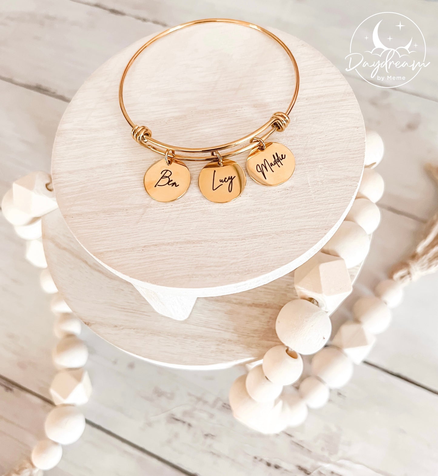 Charm Bangle Bracelet