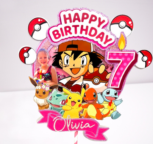 Pokemon Cake Topper