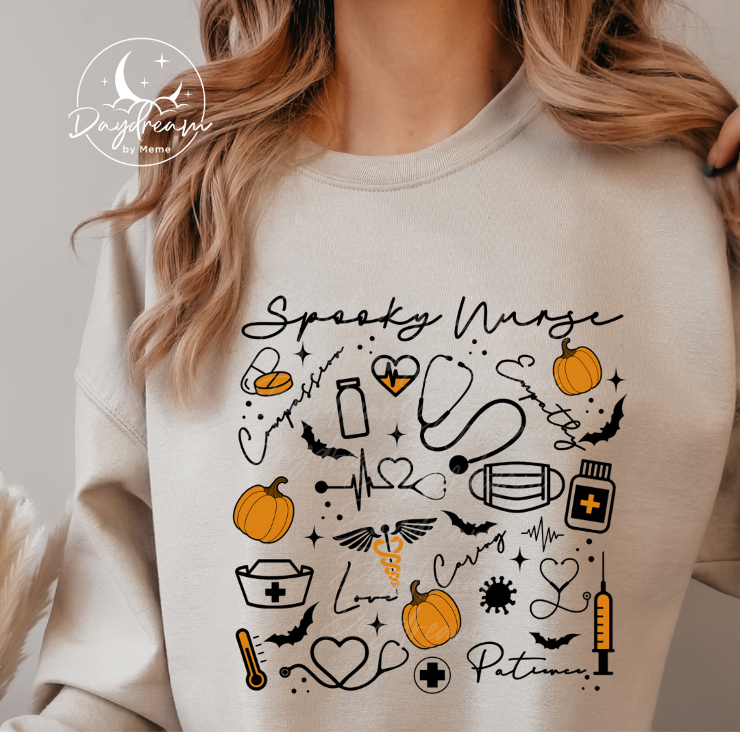Spooky Nurse Supply Crewneck
