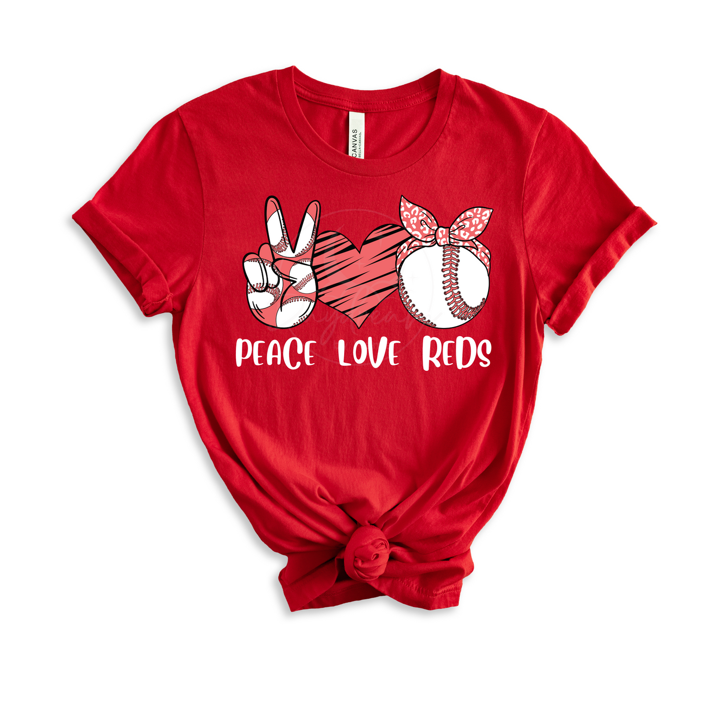 Peace Love Reds T-shirt
