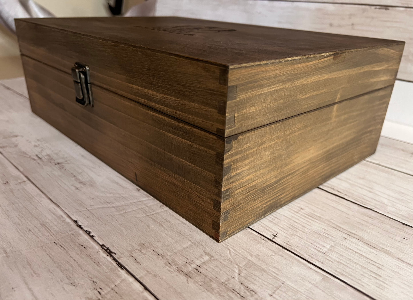 Custom Wood Boxed Decanter Set