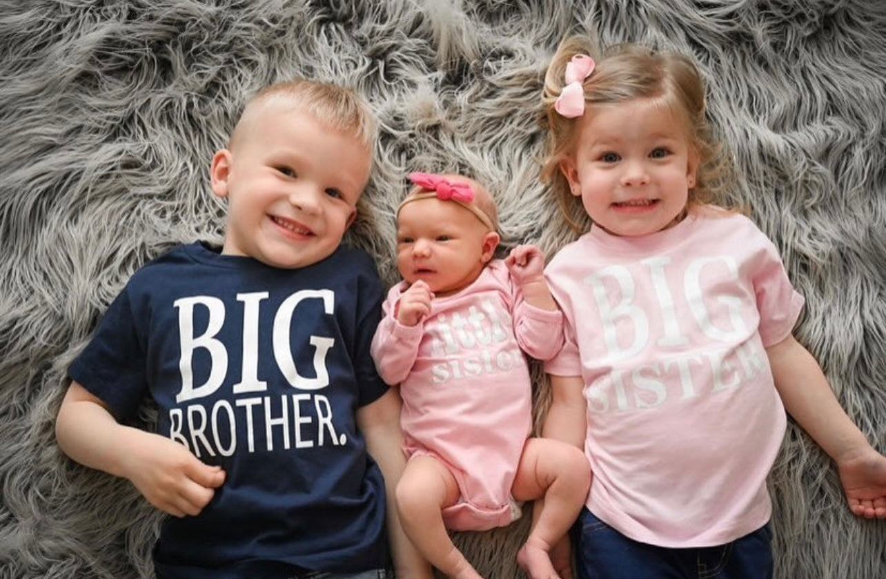 Big Sister/Brother Short Sleeve Shirts