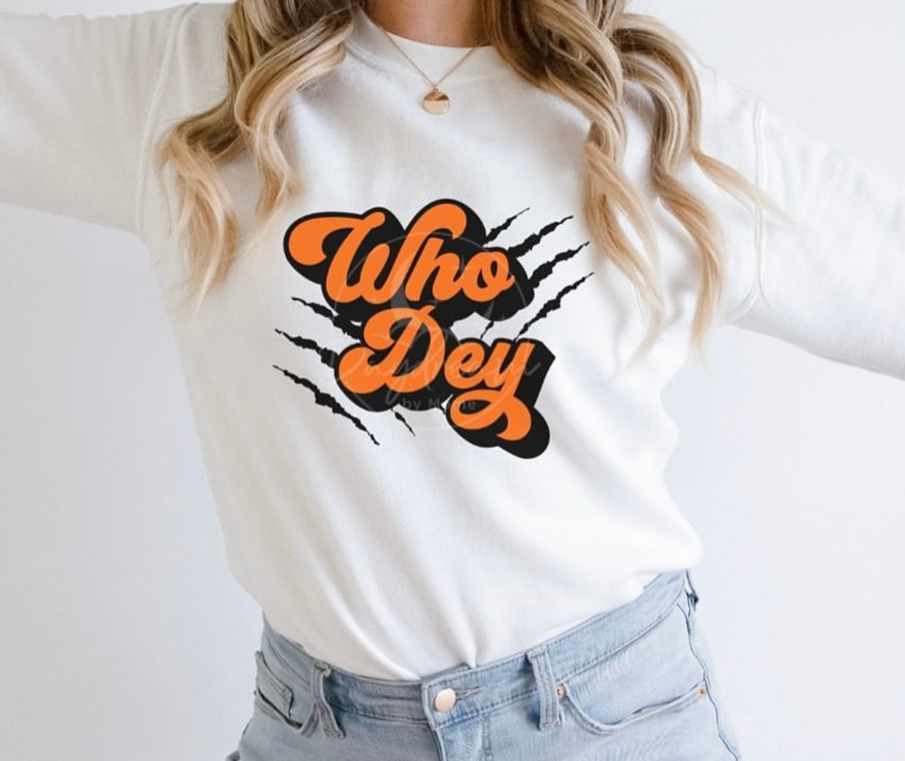 Who Day Tiger Stripe Crewneck