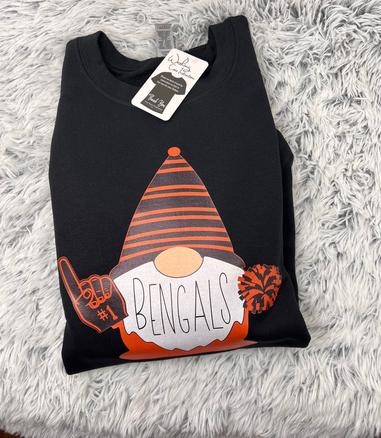 Bengals Gnome Crewneck