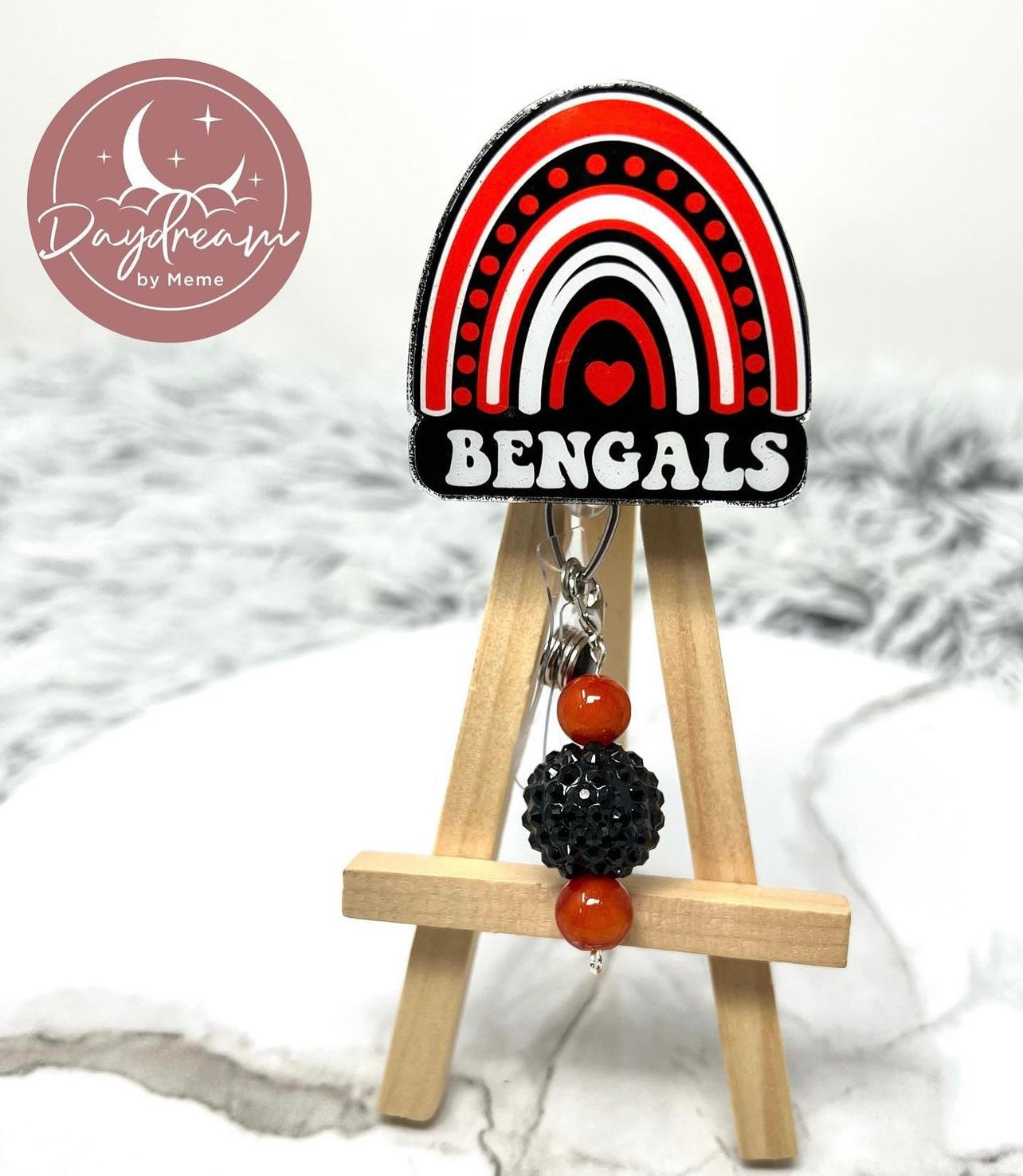 Bengals Rainbow Badge Reel