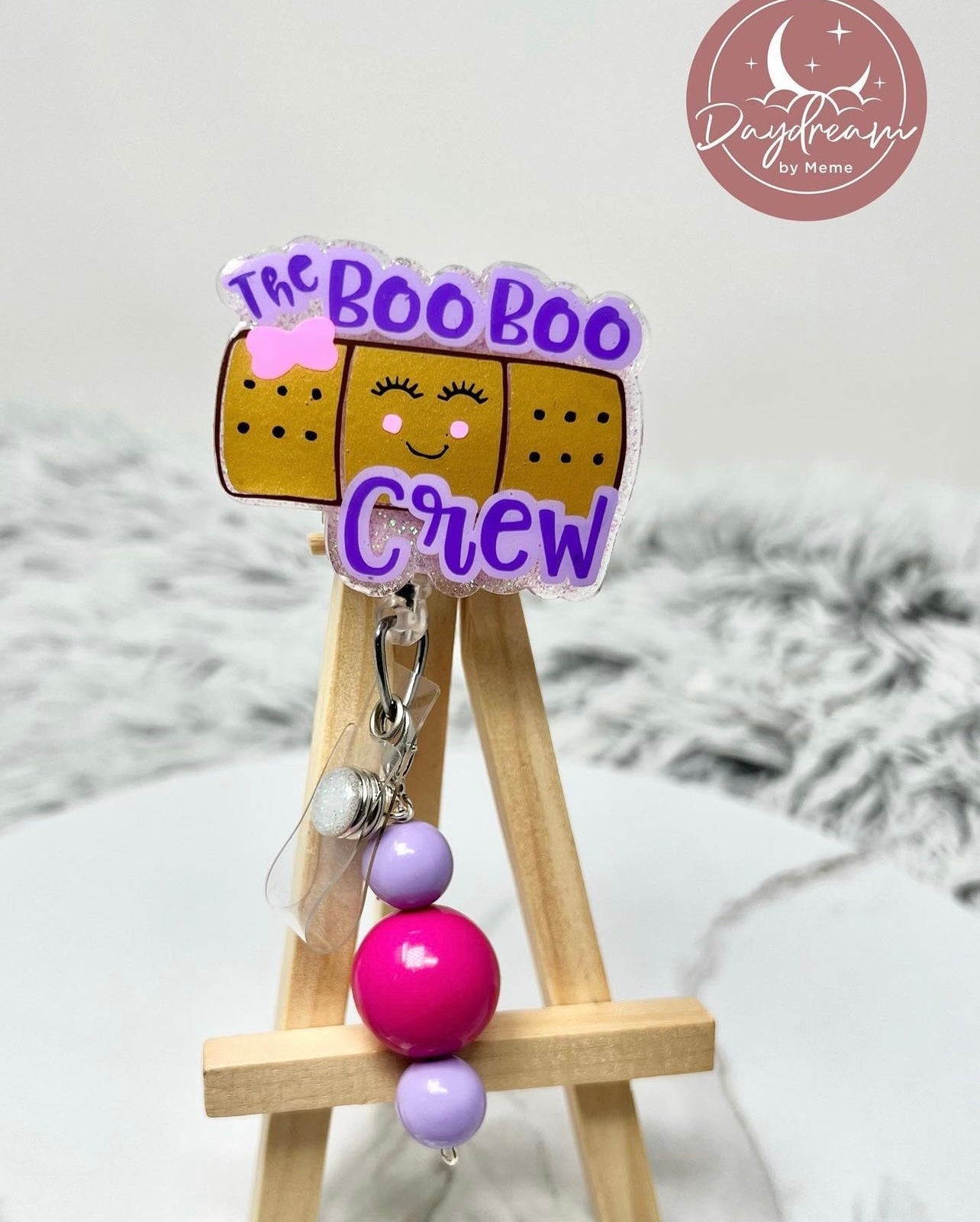 Boo-Boo Crew Badge Reel
