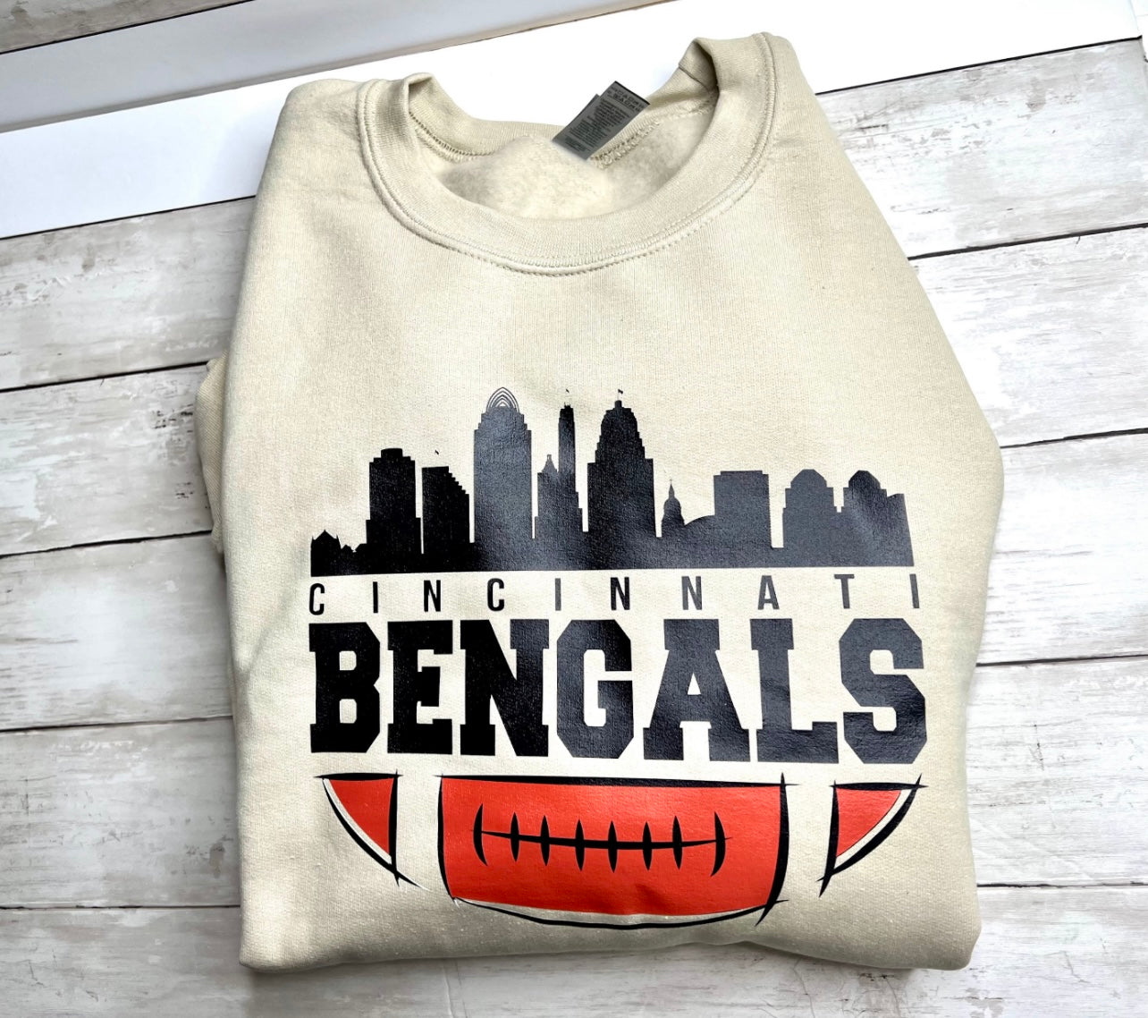 Bengals Skyline Crewneck