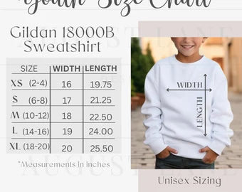 YOUTH Full Glitter White Out Crewneck