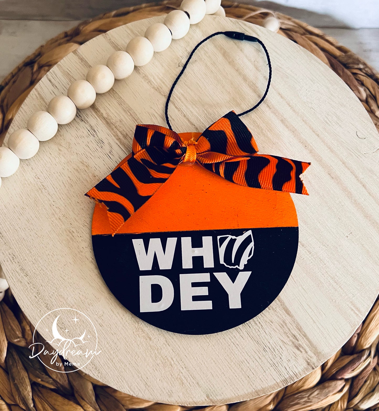Bengals Wood Ornament