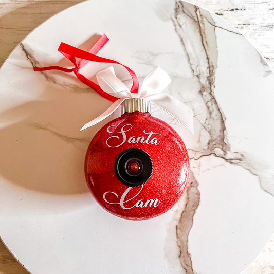 Santa Cam Ornament