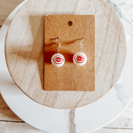 Reds Dangle Earrings