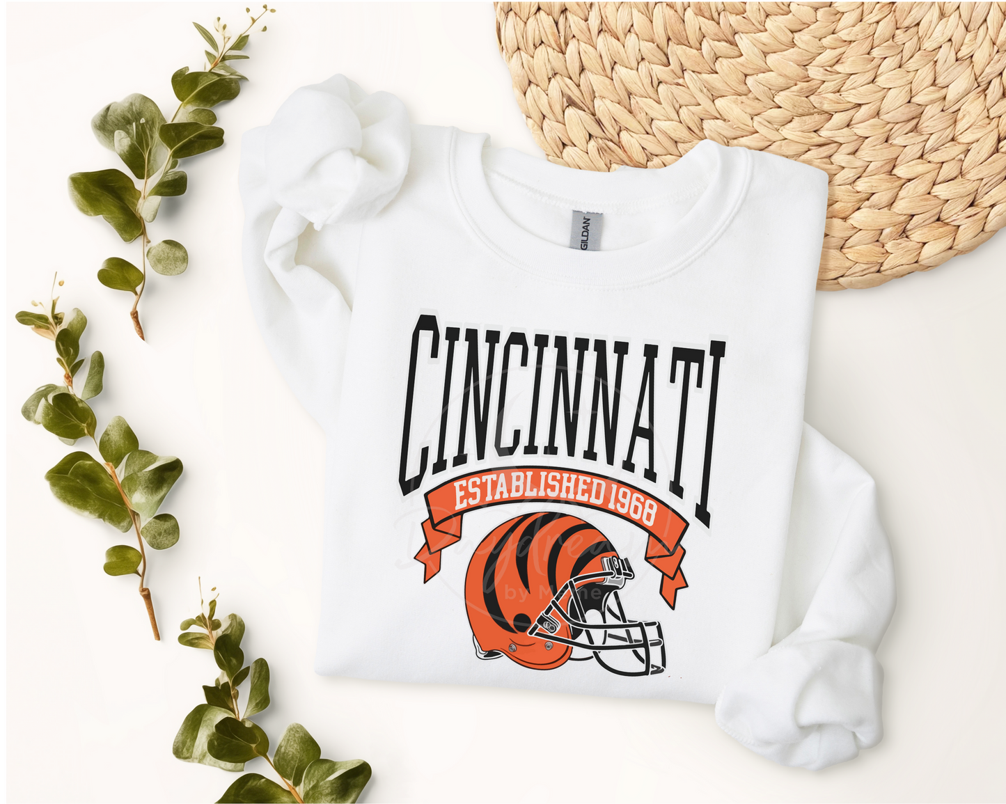 Cincinnati Bengals Retro Crewneck