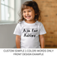 Custom Toddler/Youth T-shirt