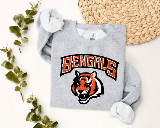 Bengals Tiger Crewneck