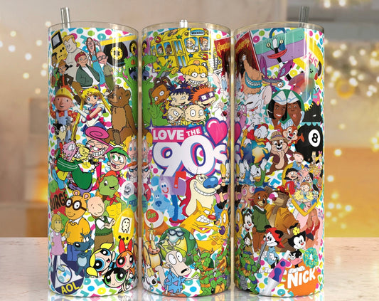 90’s Drink Tumbler