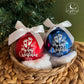 Custom Christmas Bulb Ornament