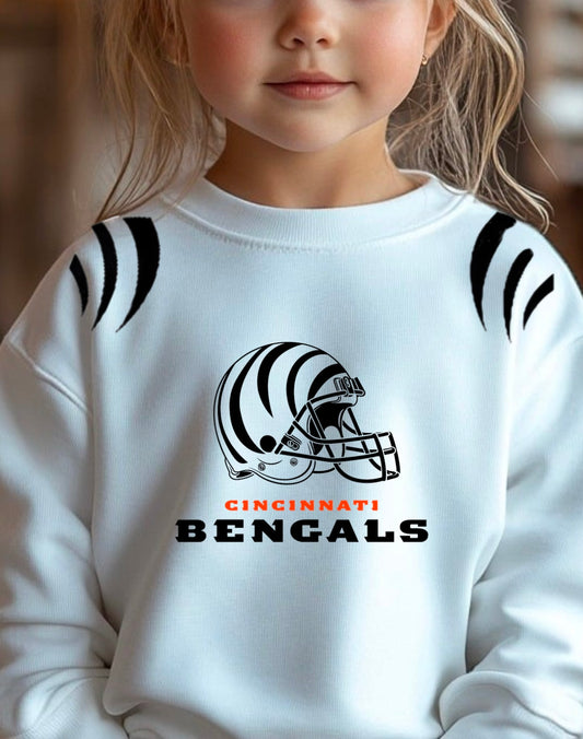 YOUTH Full Glitter White Out Crewneck