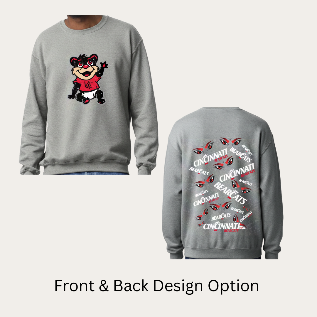UC Bearcats Mother Baby Crewneck