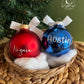 Custom Christmas Bulb Ornament