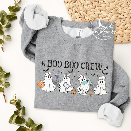 4 Ghost Boo Boo Crewneck