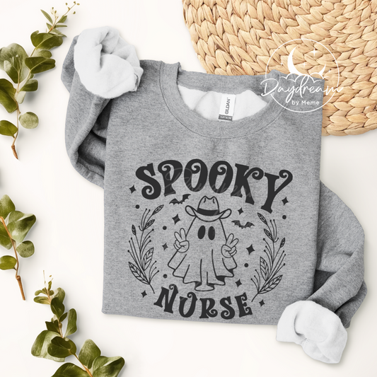 Spooky Nurse Crewneck