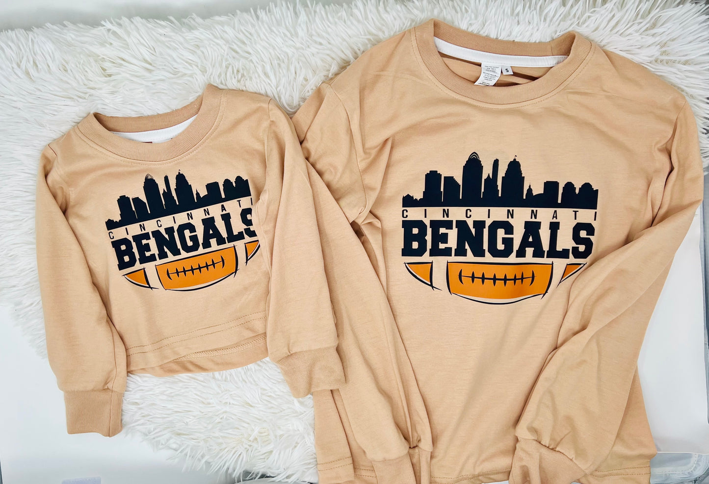 Long Sleeve Bengals Kid Shirt