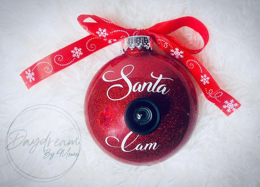 Santa Cam Ornament