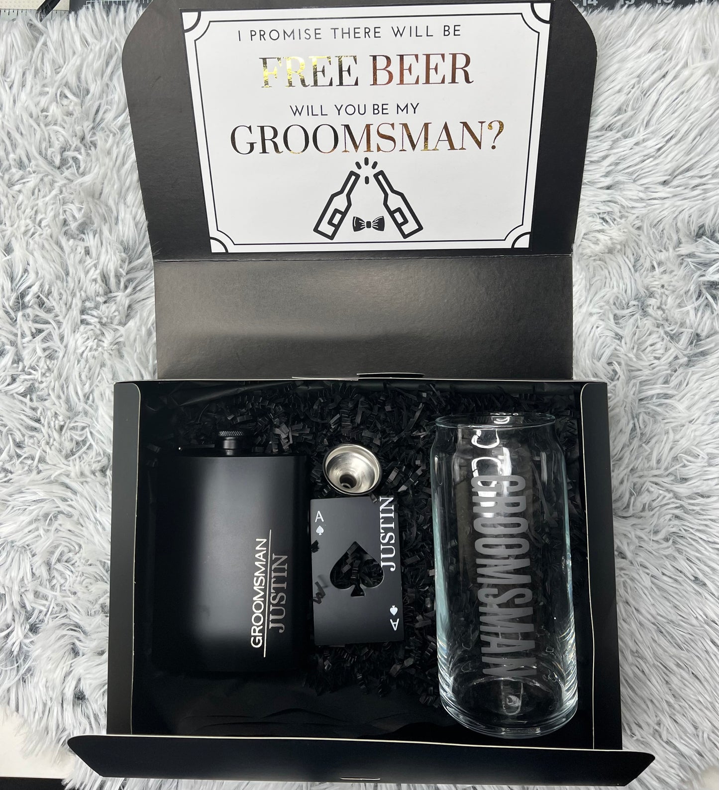 GROOMSMEN PROPOSAL BOX – Daydreambymeme